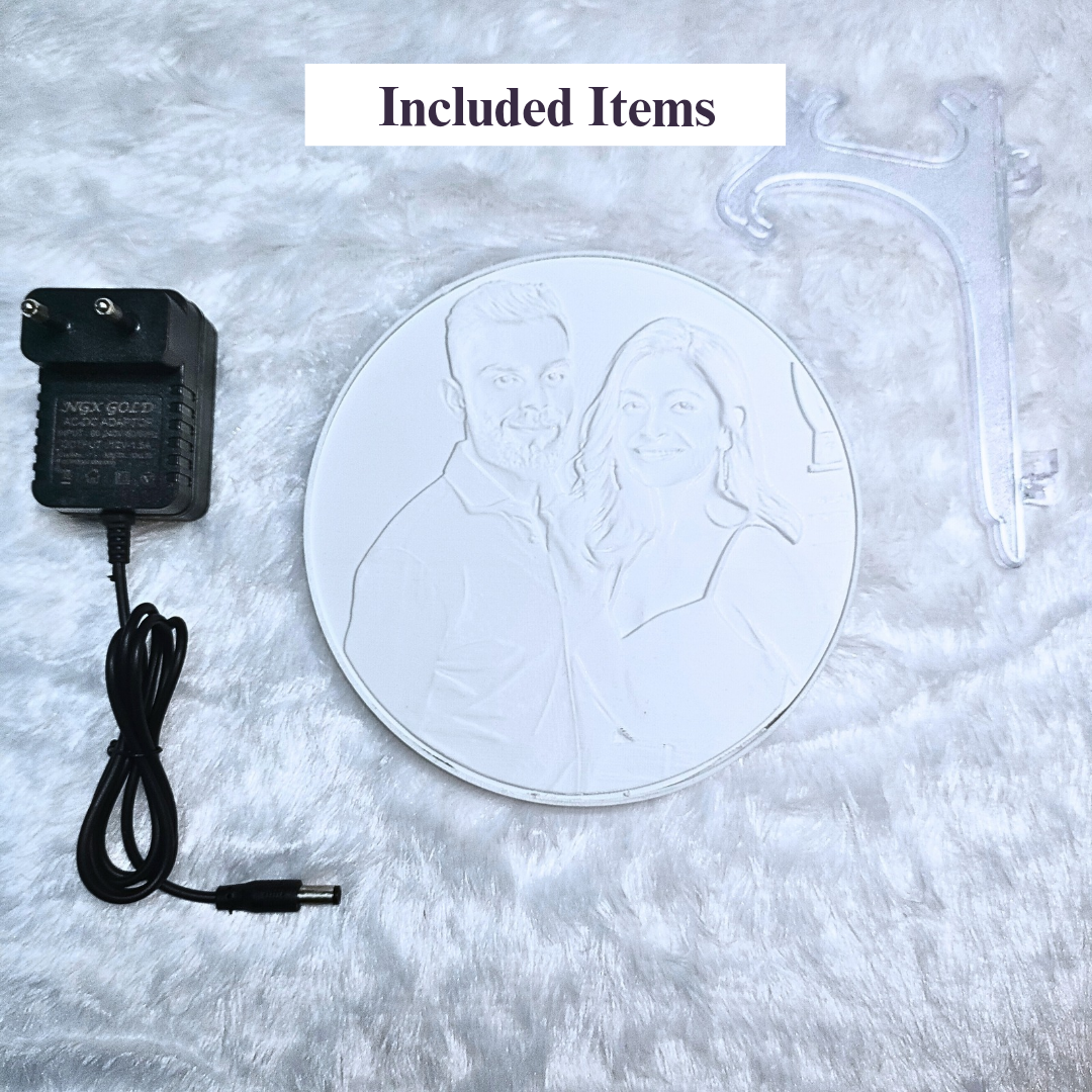 Personalised 3D Printed Led Frame