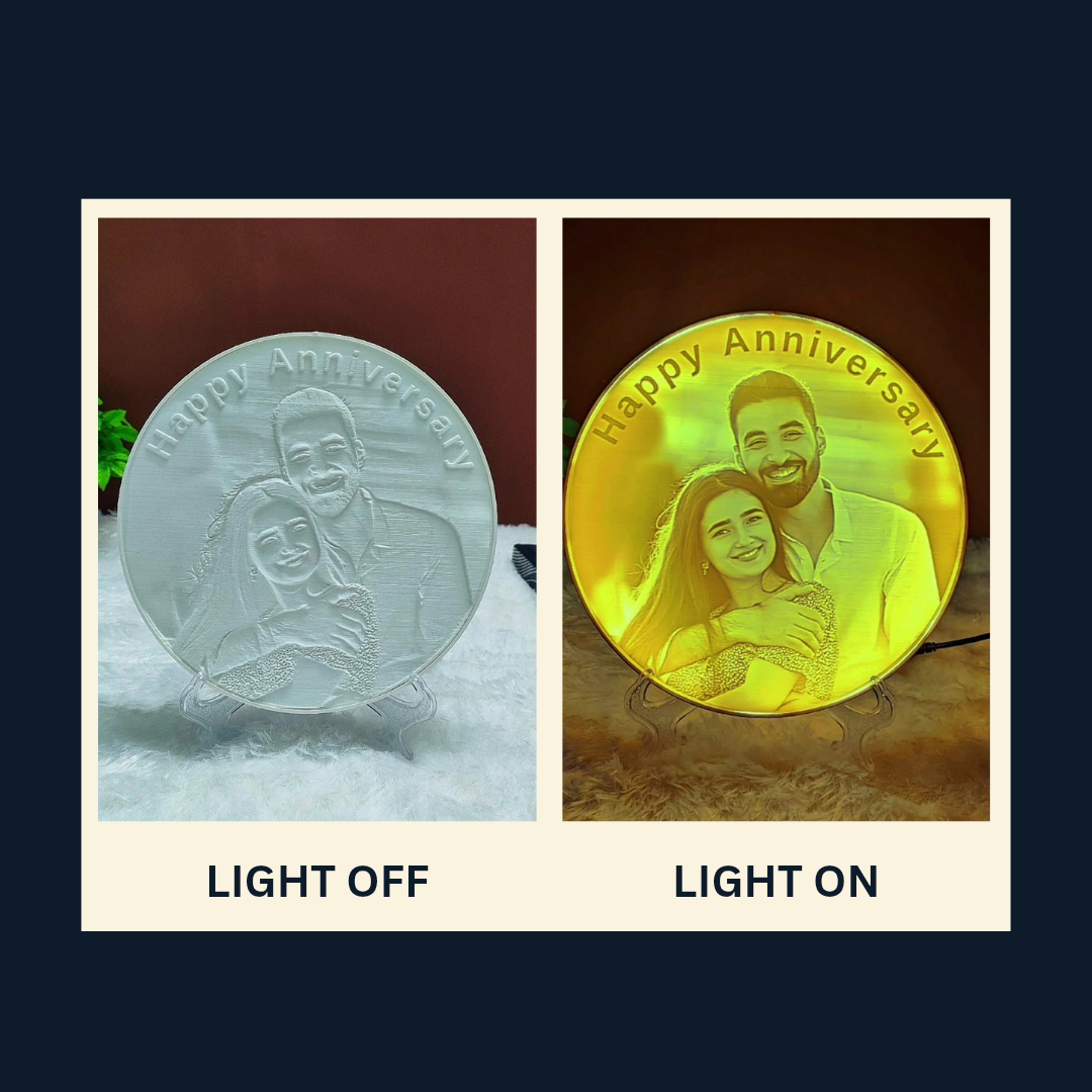 Personalised 3D Printed Led Frame