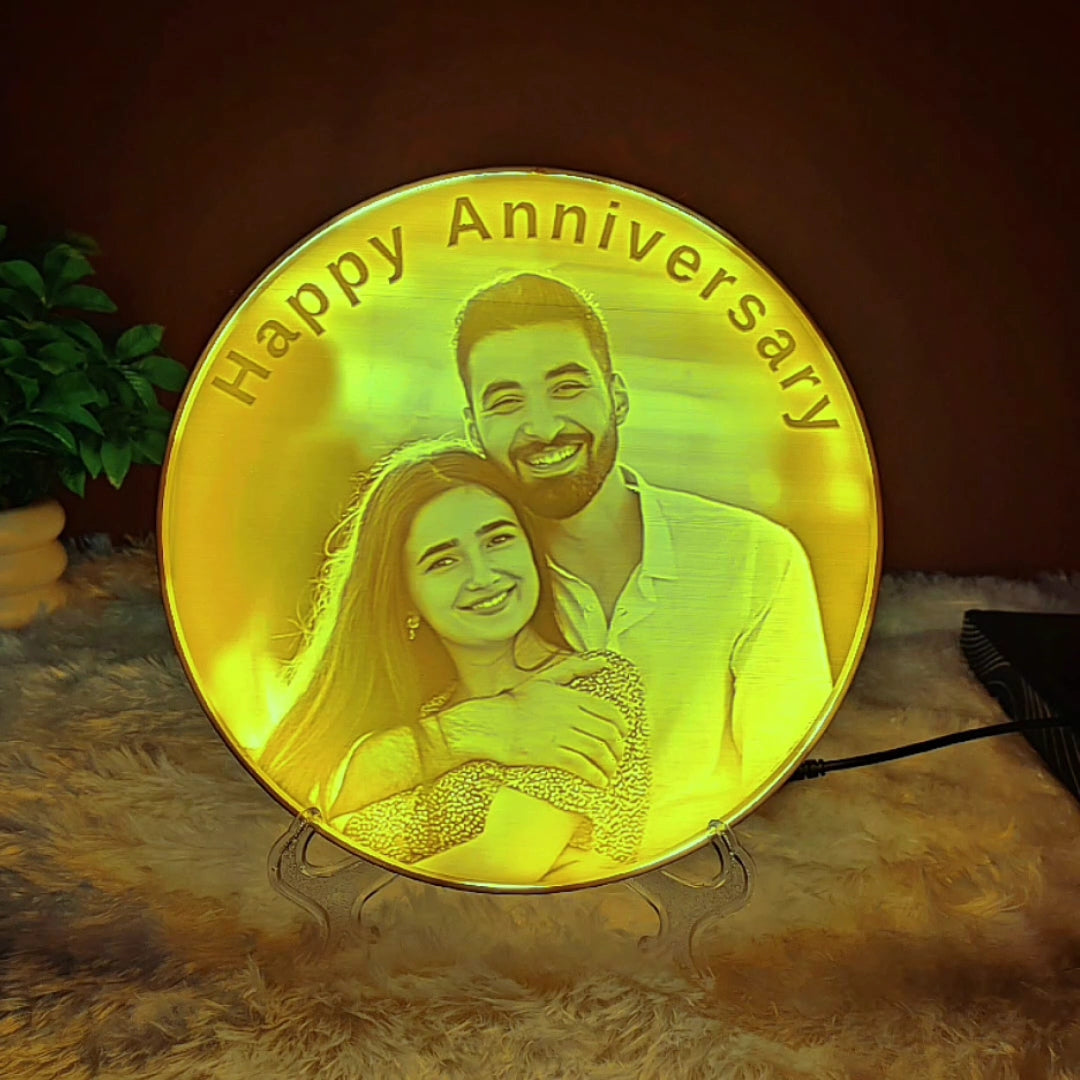 Personalised 3D Printed Led Frame