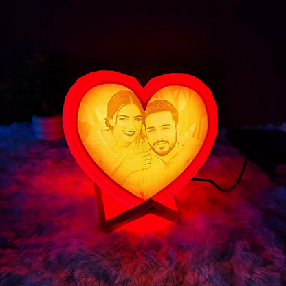 Diamond Cut 3D Personalised Heart