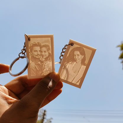 3d Printed Personalised Magic Keychain