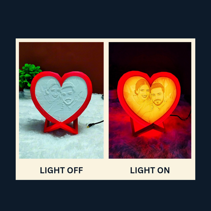 Diamond Cut 3D Personalised Heart